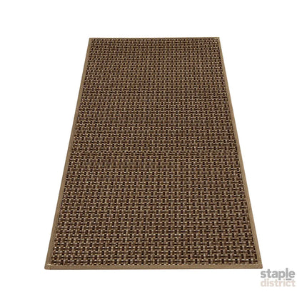 Marlow Kitchen Rug 2PCS Woven Non Slip Absorbent Brown-2018816688908275713