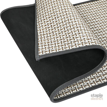 Marlow Kitchen Rug 2PCS Woven Non Slip Absorbent Grey-2018816694125989893