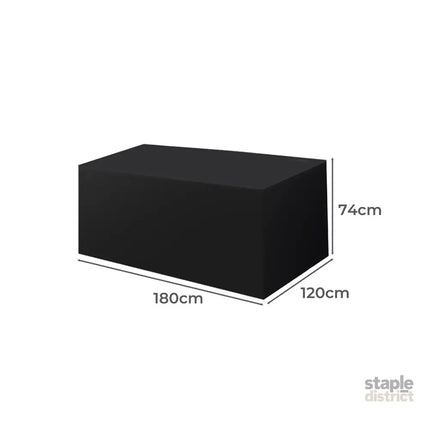 Marlow Outdoor Furniture Cover Garden Black 180CM-2006733110540111874