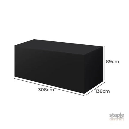 Marlow Outdoor Furniture Cover Garden Black 45cm Extension-2018816698978799618