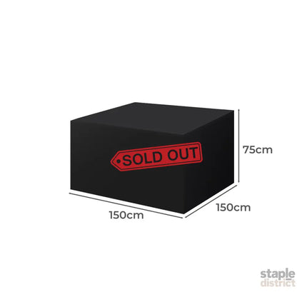 Marlow Outdoor Furniture Cover Garden Black Barrier-2029387275141517314