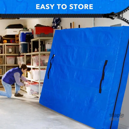 Mattress Bag Mattresses Protector Plastic Moving Storage Dust Cover Carry Bed Waterproof Zipper Packing Reusable
