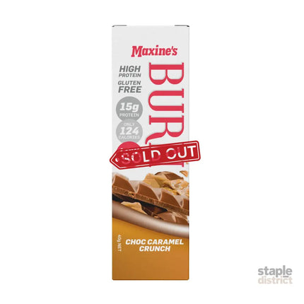Maxines Burn Caramel Crunch Bar 12x40g x3-2050056828053753858