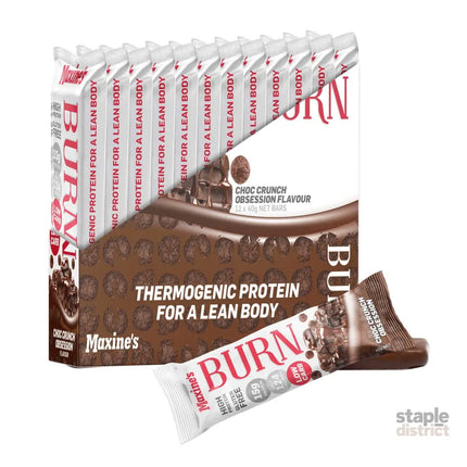 Maxines Burn Choc Crunch Obsession Bar 12x40g-2050056828733231104