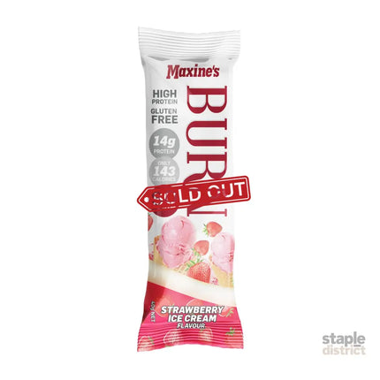 Maxines Burn Strawberry Ice Cream Bar 12x40g x3-2050056829534343169