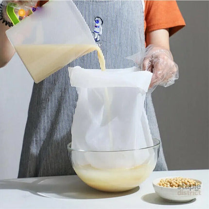 Micron Reusable Nylon Fine Mesh Food Strainer Filter Bag For Nut Milk Coffee - 45*60CM - Appliances > Kitchen