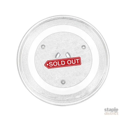 Microwave Glass Turntable Replacement Plate Y Type Coupler Fit in 3 Sizes - 245mm - Appliances > Kitchen Appliances >