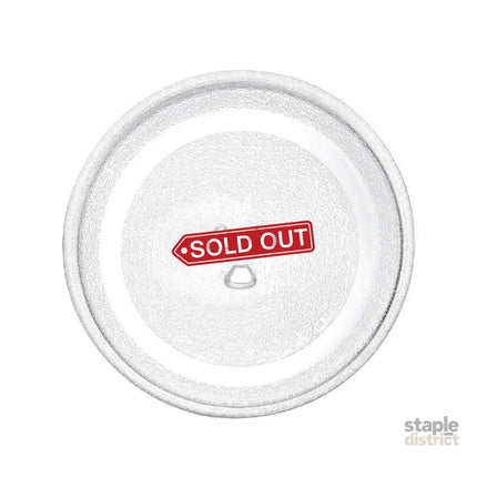 Microwave Glass Turntable Replacement Plate Y Type Coupler Fit in 3 Sizes - 245mm - Appliances > Kitchen Appliances >