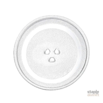 Microwave Glass Turntable Replacement Plate Y Type Coupler Fit in 3 Sizes - 245mm - Appliances > Kitchen Appliances >
