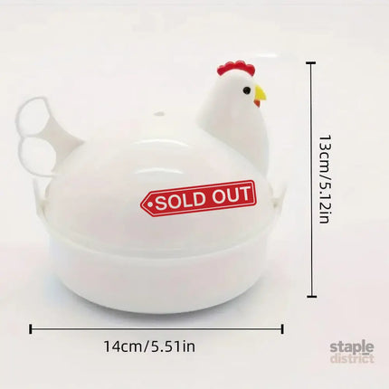Microwave Oven Egg Steamer Boiled Egg Artifact Boiled Egg Mini Household Special Heating Box - Appliances > Kitchen