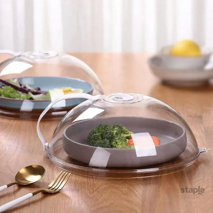 Microwave Safe Food Grade Plastic Splash Proof and Dustproof Heating Cover - Home & Garden > Kitchenware > Food Storage