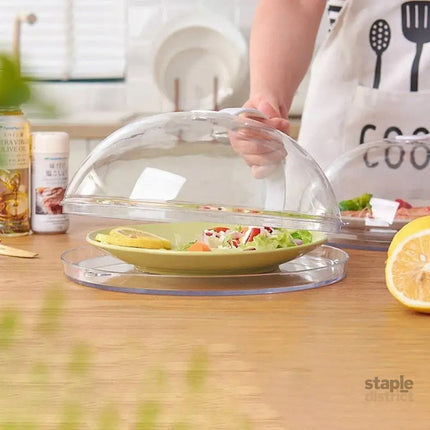 Microwave Safe Food Grade Plastic Splash Proof and Dustproof Heating Cover - Home & Garden > Kitchenware > Food Storage