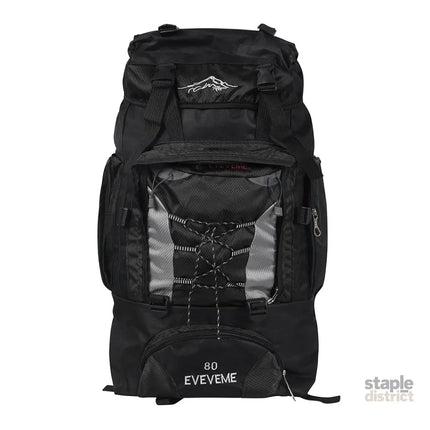 Military Backpack Tactical Hiking Camping Black-2018816652292001793