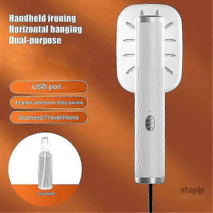 Mini Handheld Steamer Ironing Machine Dry/Wet Steam Iron for Travel Use - Appliances > Washers Dryers & Irons > Irons &