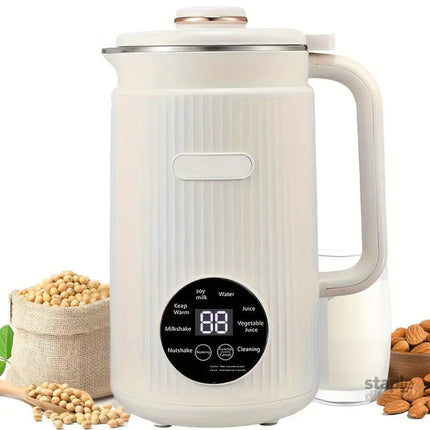 Mini Soy Milk Maker 800ml with 9 Functions - Appliances > Kitchen Appliances > Food Mixers & Blenders