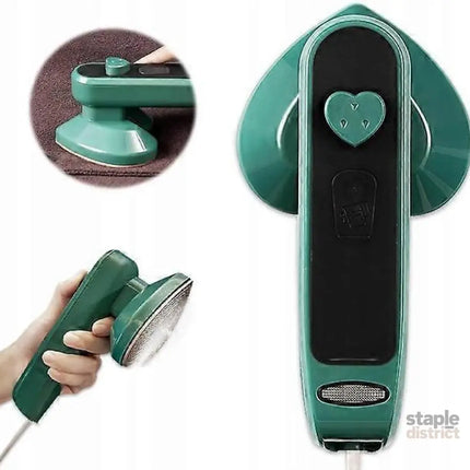 Mini Travel Steam Iron Small Handheld Clothes Steamer for Fabric Wrinkles - Appliances > Washers Dryers & Irons > Irons
