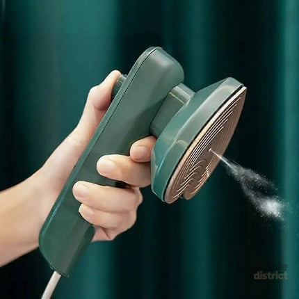 Mini Travel Steam Iron Small Handheld Clothes Steamer for Fabric Wrinkles - Appliances > Washers Dryers & Irons > Irons