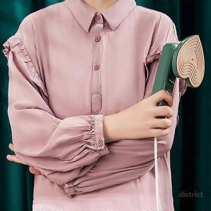 Mini Travel Steam Iron Small Handheld Clothes Steamer for Fabric Wrinkles - Appliances > Washers Dryers & Irons > Irons