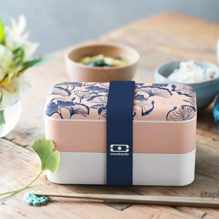 Monbento Original Graphic 1L Lunch Bento Box-Ginkgo Ginkgo-2006733473846530053