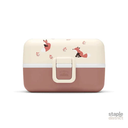 Monbento Tresor Graphic Kids's Bento Box- Cinnamon Fox Cinnamon Fox-2006733344750047236