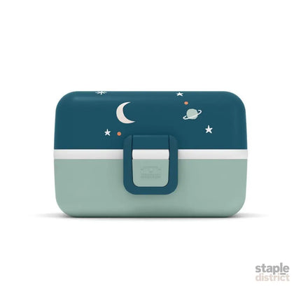 Monbento Tresor Graphic Kids's Bento Box- Cosmic Blue Cosmic Blue-2006733344448057347