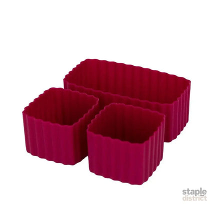 MONTII.CO Bento Cups Mixed 3pcs Apple-2006733352928940034
