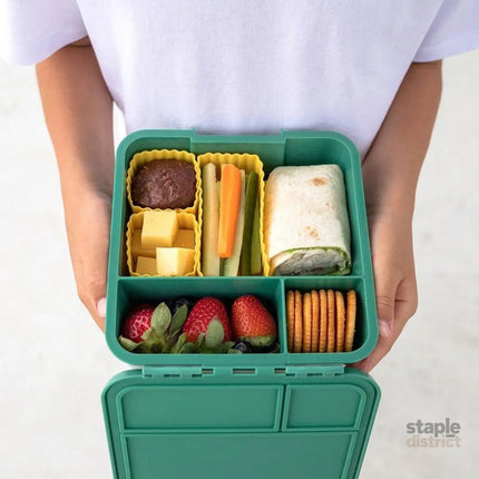 MONTII.CO Little Lunch Box Co | Bento Three - Apple-2006733341956640771