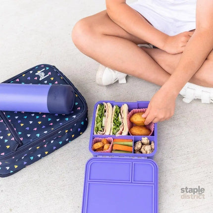 MONTII.CO Little Lunch Box Co | Bento Three -Grape-2006733342292185091