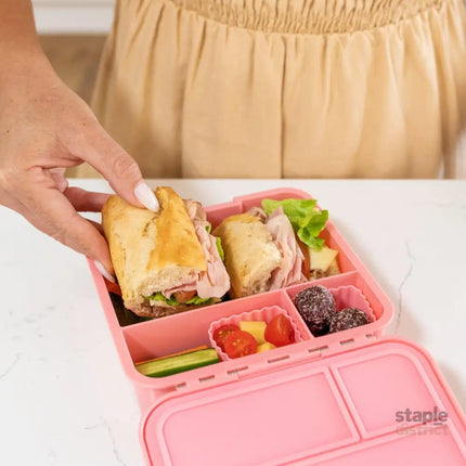 MONTII.CO Little Lunch Box Co | Bento Three -Strawberry-2006733342476734466