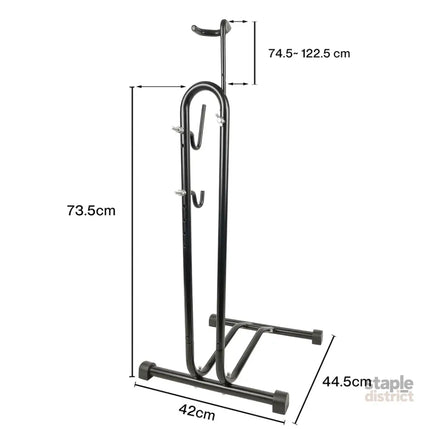 Monvelo Bicycle Rack Stand Floor Parking 3-in-1 Upright Bike Storage Indoor-2050059019300769794