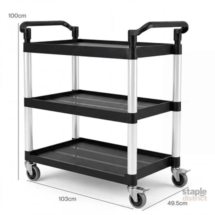 Monvelo Tool Trolley Cart Rolling Utility Storage Organiser Garage Workshop-2050056775838863362