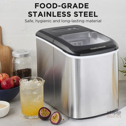 Morphy Richards 15kg Ice Maker in Stainless Steel - Appliances > Kitchen Appliances > Ice Makers