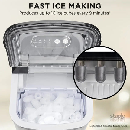 Morphy Richards 15kg Ice Maker in Stainless Steel - Appliances > Kitchen Appliances > Ice Makers