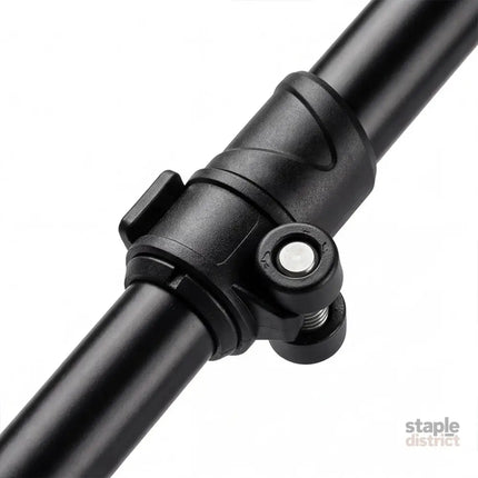 Mountview 2 Pcs Hiking Trekking Poles Walking Stick Adjustable Lightweight Black-2050059022798819332