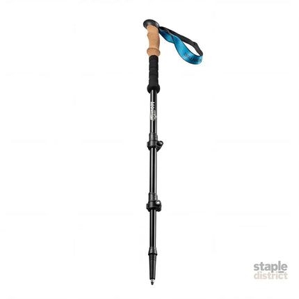 Mountview 2 Pcs Hiking Trekking Poles Walking Stick Adjustable Lightweight Black-2050059022798819329