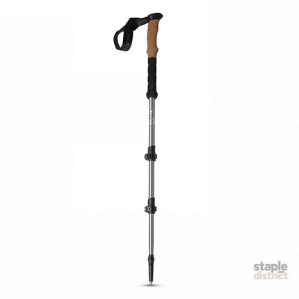 Mountview 2 Pcs Hiking Trekking Poles Walking Stick Adjustable Lightweight Grey-2050059022622658561