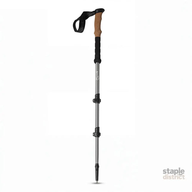 Mountview 2 Pcs Hiking Trekking Poles Walking Stick Adjustable Lightweight Grey-2050059022622658561