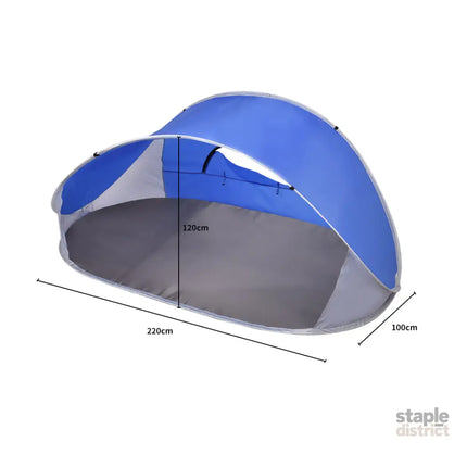 Mountview Pop Up Tent Camping Beach Blue-2018816641021906946