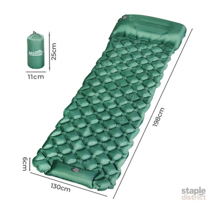 Mountview Sleeping Air Pad Inflat Camping Single-2018816690862821378