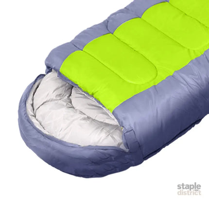 Mountview Sleeping Bag Outdoor Camping Grey-2029387241587085317