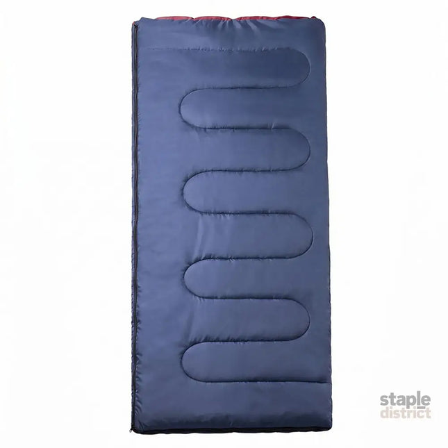 Mountview Sleeping Bags Single Camping Hiking 3-Season Thermal Blue 0°C-15°C-2050059022987563009