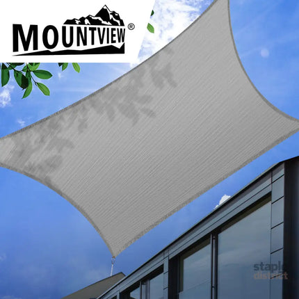 Mountview Sun Shade Sail Cloth Canopy Charcoal 180-2018816728204709894
