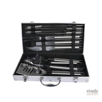 Moyasu 10Pcs BBQ Tool Set Stainless-2006733309522087937