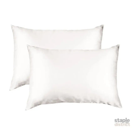 MULBERRY SILK PILLOW CASE TWIN PACK - SIZE: 51X76CM - IVORY-1951134812307853312
