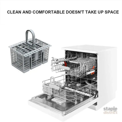 Multifunctional Dishwasher Basket Accessories Fit Hotpoint Indesit Knife And Fork Storage Basket - Appliances > Kitchen