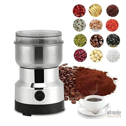Multipurpose Electric Coffee Bean Grinder - Appliances > Kitchen Appliances > Coffee Machines & Accessories