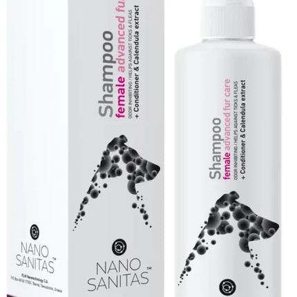 Nano Sanitas Female Fur Care Dog Shampoo 250 ml-1962324916749602816