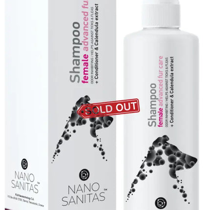 Nano Sanitas Female Fur Care Dog Shampoo 250 ml-1962324916749602816