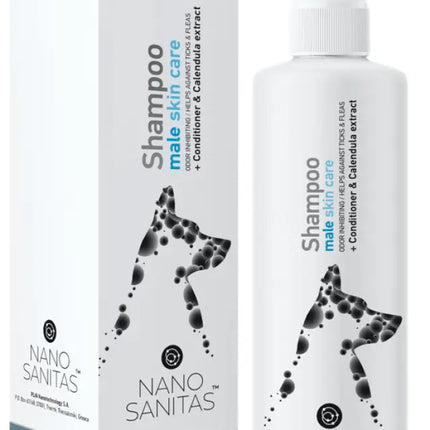 Nano Sanitas Male Skin Care Dog Shampoo 250 ml-1962324916904792064