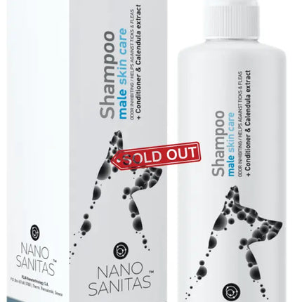 Nano Sanitas Male Skin Care Dog Shampoo 250 ml-1962324916904792064